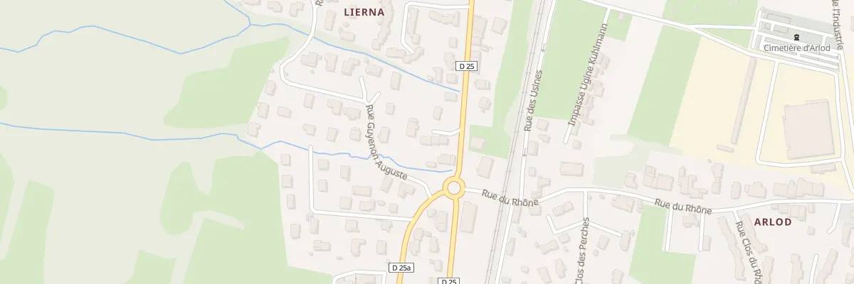 Plan du 686 Rue Centrale à Valserhône