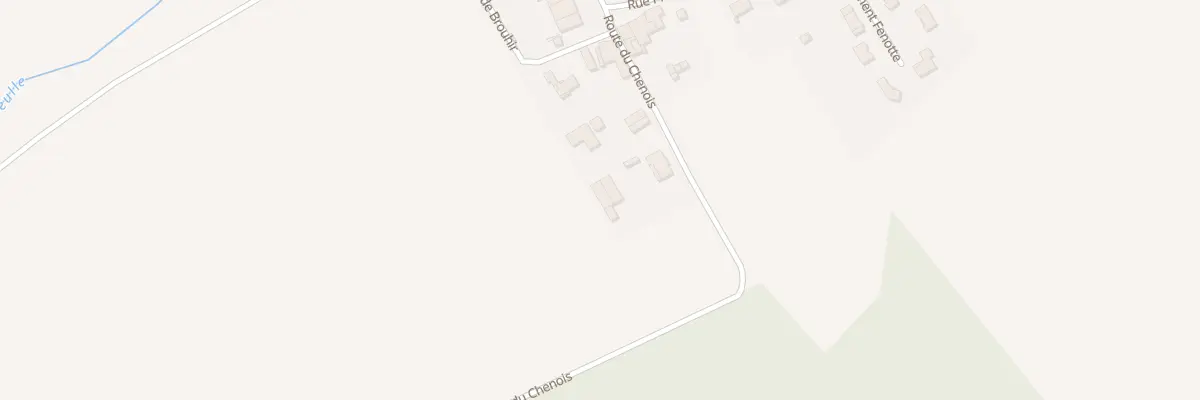 Plan du 3 Rte du Chenois à Brainville