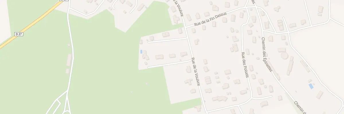 Plan du 16B Rue de la Vouivre à Crotenay