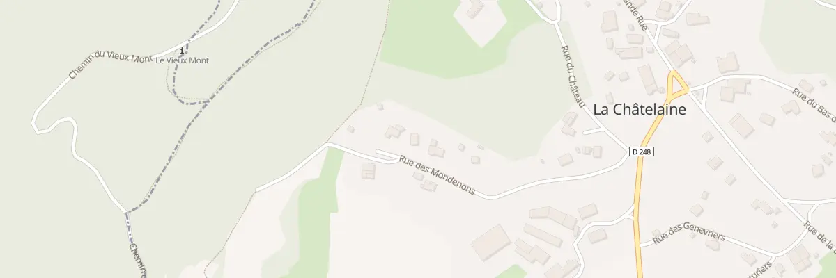 Plan du 12 Rue des Mondenons à La Châtelaine