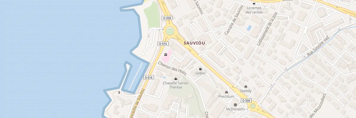 Plan du 73 Che des Hoirs à Six-Fours-les-Plages