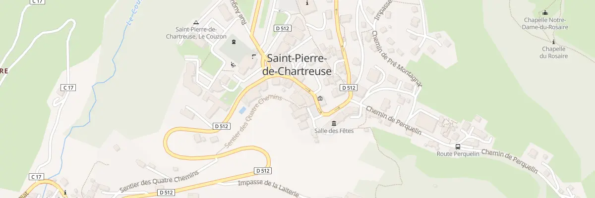 Plan du 6 Sen des Quatre Chemins à Saint-Pierre-de-Chartreuse