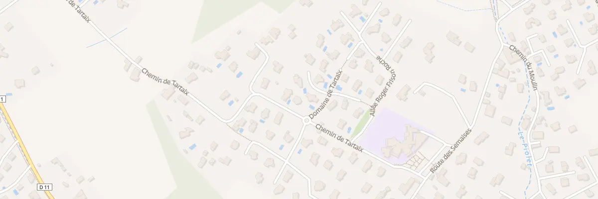 Plan du 565 Che de Tartaix à Montbonnot-Saint-Martin