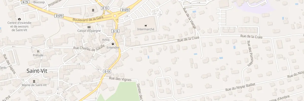 Plan du 4B Rue de la Craie à Saint-Vit