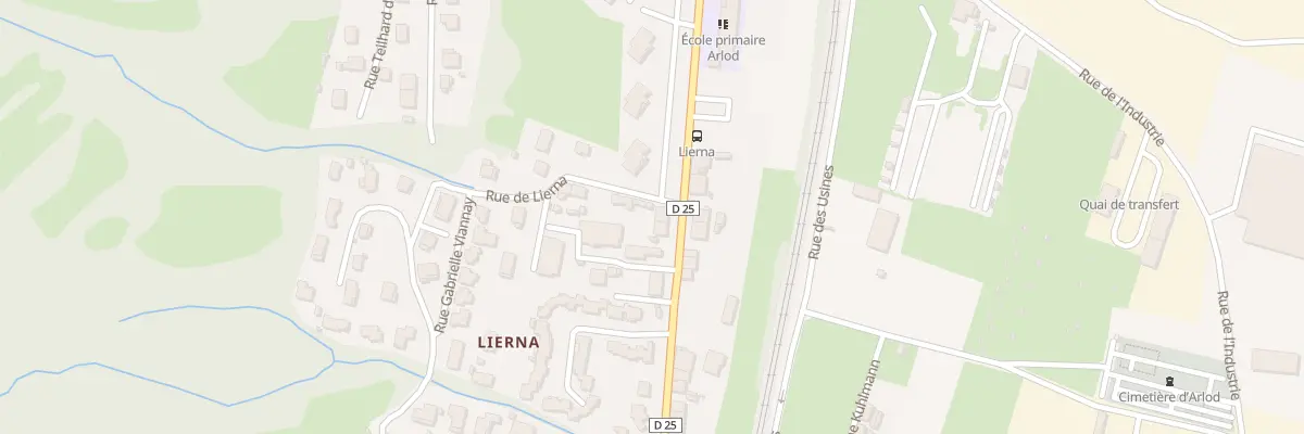 Plan du 9 Rue de Lierna à Valserhône