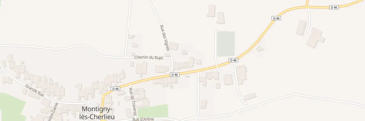 Plan du 6B Grande Rue à Montigny-lès-Cherlieu