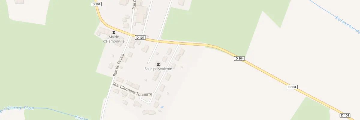 Plan du 24 Rue de Clermont Tonnerre à Hamonville