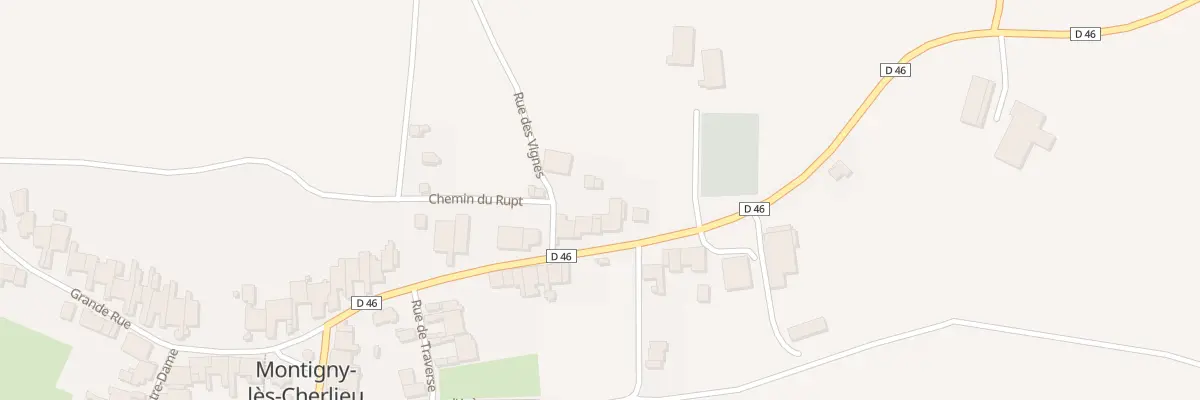 Plan du 6 Grande Rue à Montigny-lès-Cherlieu