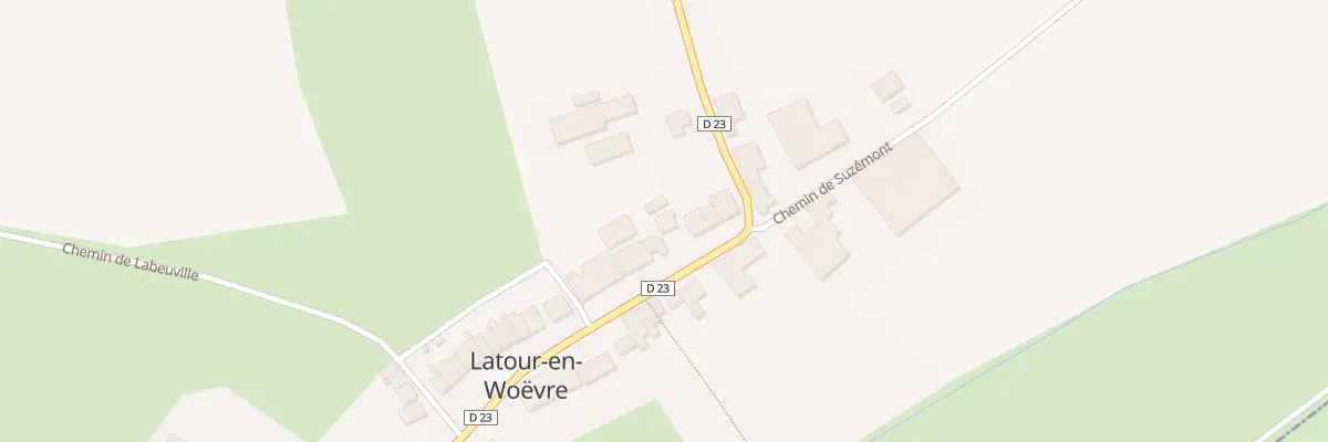 Plan du 21 Rue Principale à Latour-en-Woëvre