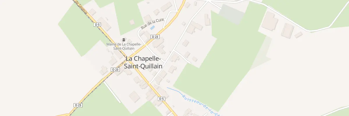 Plan du 7 Rue du Cimetière à La Chapelle-Saint-Quillain