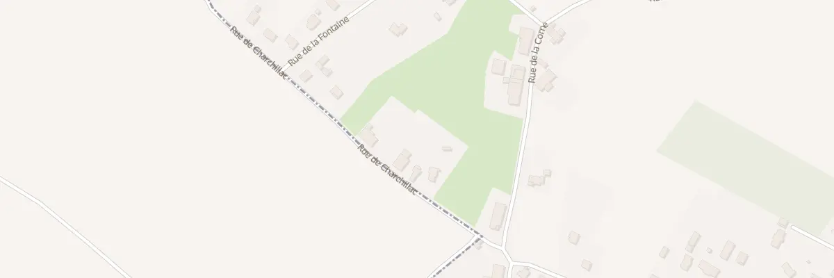 Plan du 10 Rue Charchillac à Roset-Fluans