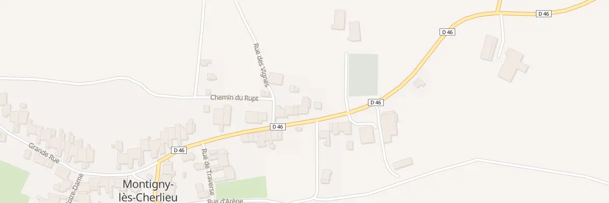 Plan du 4 Grande Rue à Montigny-lès-Cherlieu