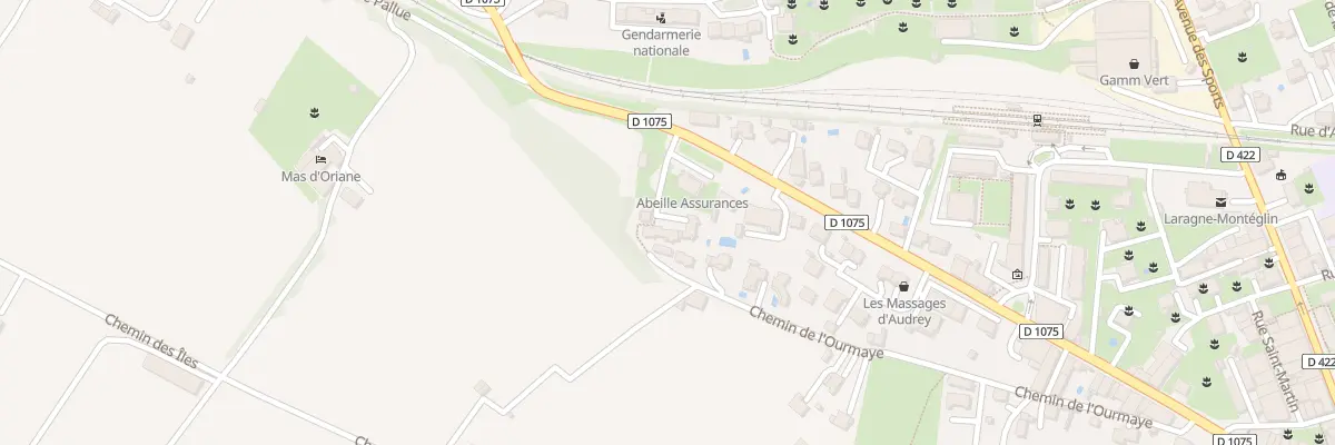 Plan du 6165 Res de l’Ourmaye à Laragne-Montéglin