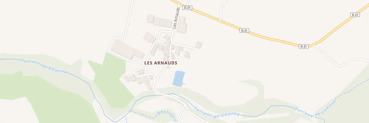 Plan du 5115 Plaine des Arnauds à Savournon