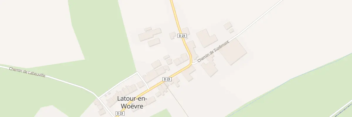 Plan du 21B Rue Principale à Latour-en-Woëvre