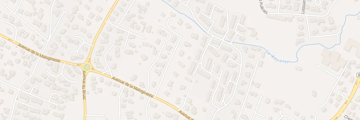 Plan du 422 Av de la Malogineste à Six-Fours-les-Plages