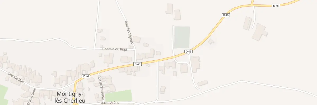 Plan du 2 Grande Rue à Montigny-lès-Cherlieu
