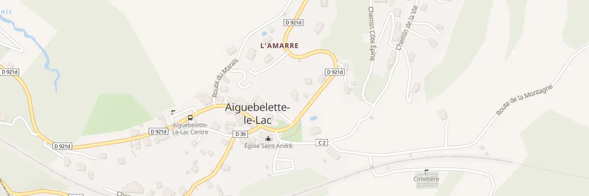 Plan du 83 Rte du Lac à Aiguebelette-le-Lac