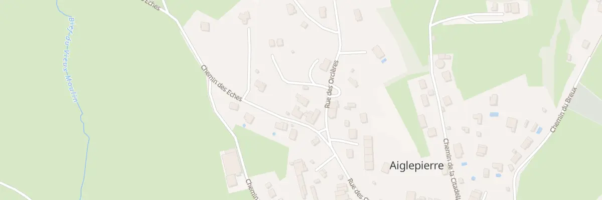 Plan du 31 Rue des Orcières à Aiglepierre