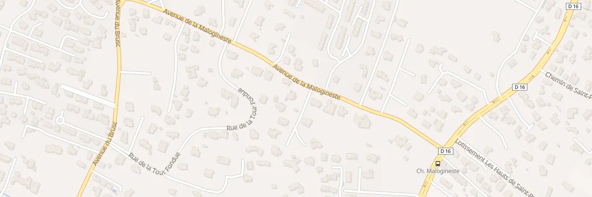 Plan du 273 Av de la Malogineste à Six-Fours-les-Plages