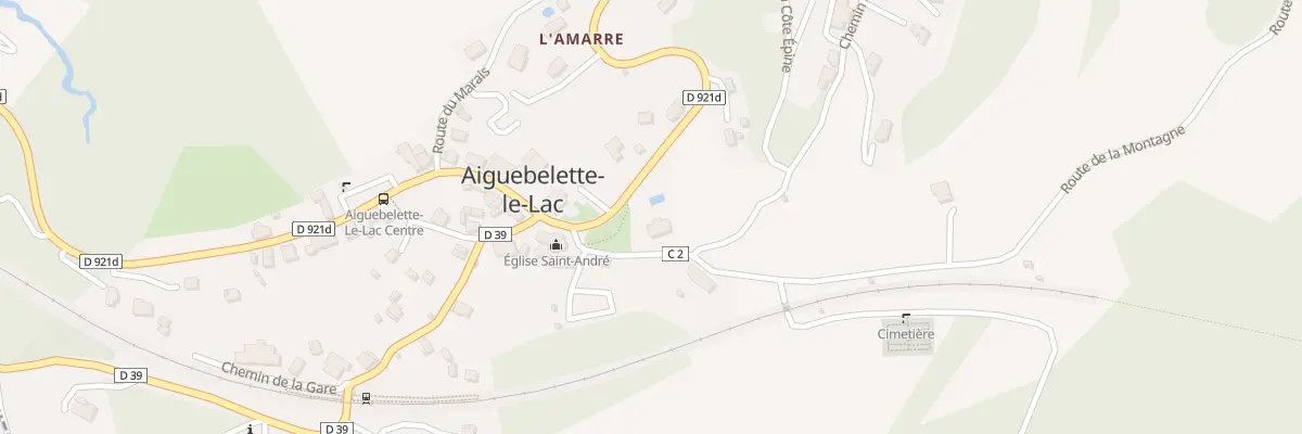 Plan du 67 Rte de la Montagne à Aiguebelette-le-Lac