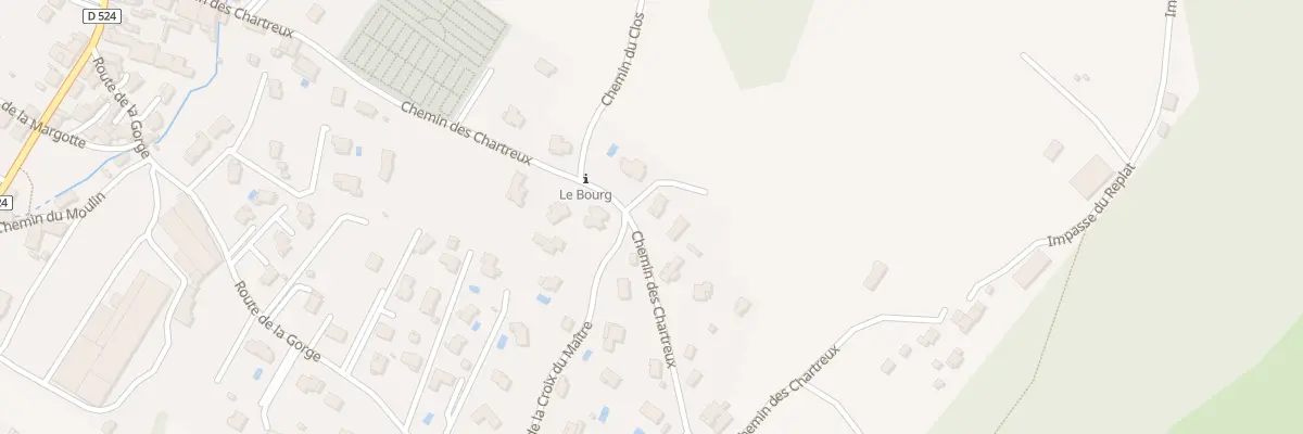 Plan du 443 Che des Chartreux à Vaulnaveys-le-Haut