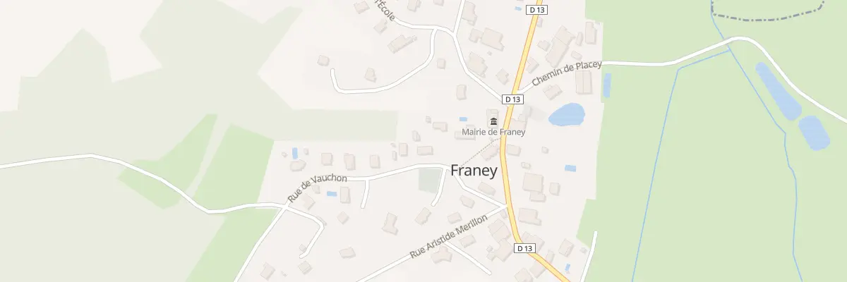 Plan du 6 Rue de Vauchon à Franey
