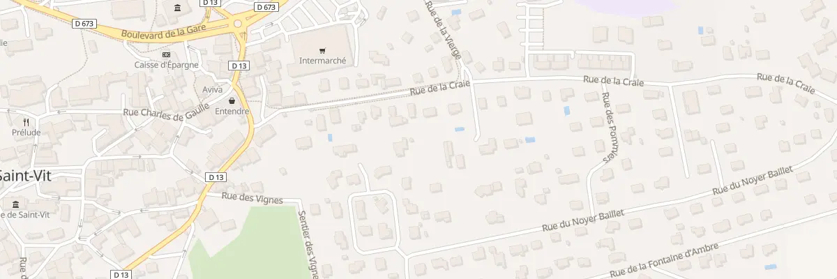 Plan du 12 Rue de la Craie à Saint-Vit