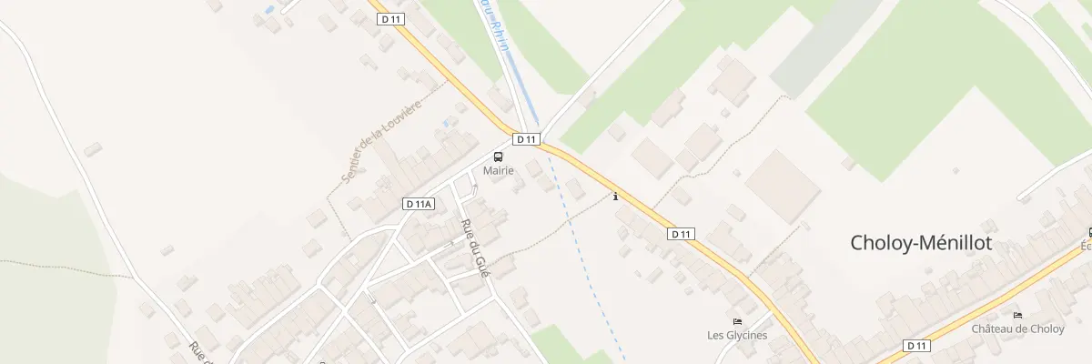 Plan du 111 Rue de Toul à Choloy-Ménillot
