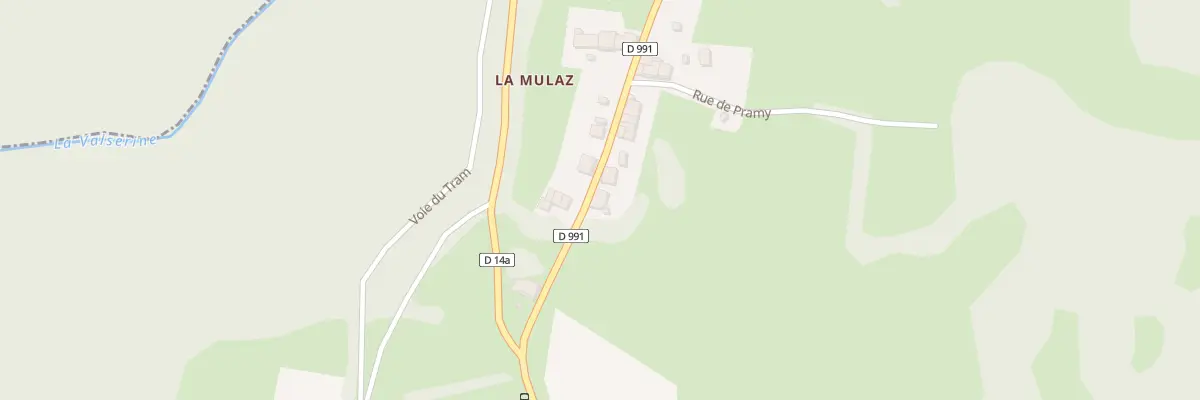 Plan du 5101 La Mulaz à Confort
