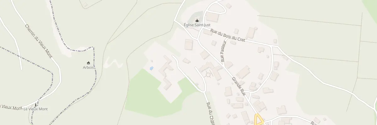 Plan du 7 Rue du Château à La Châtelaine