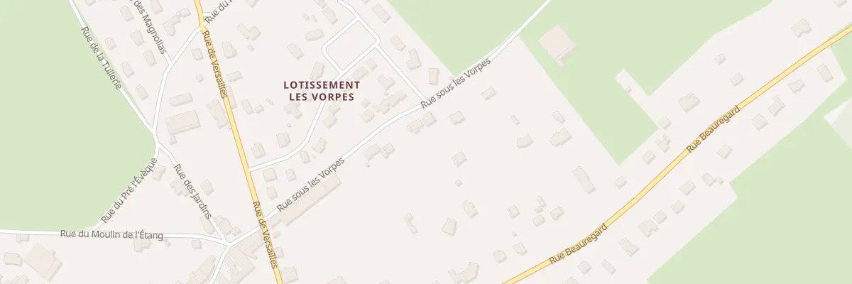 Plan du 10 Rue sous les Vorpes à Gy