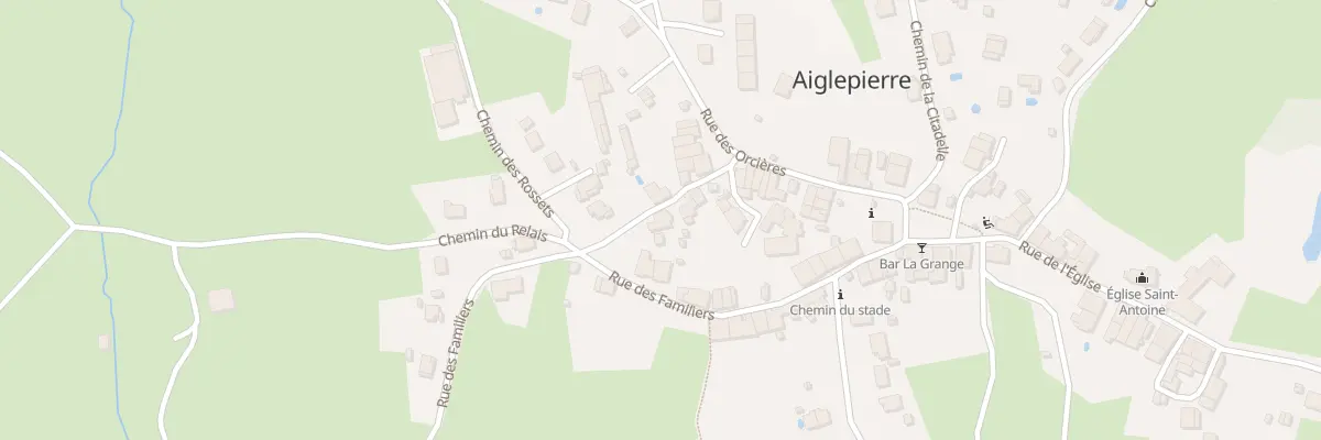Plan de Au Village à Aiglepierre