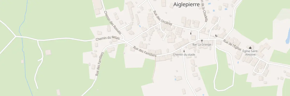 Plan du 16 Rue des Familiers à Aiglepierre