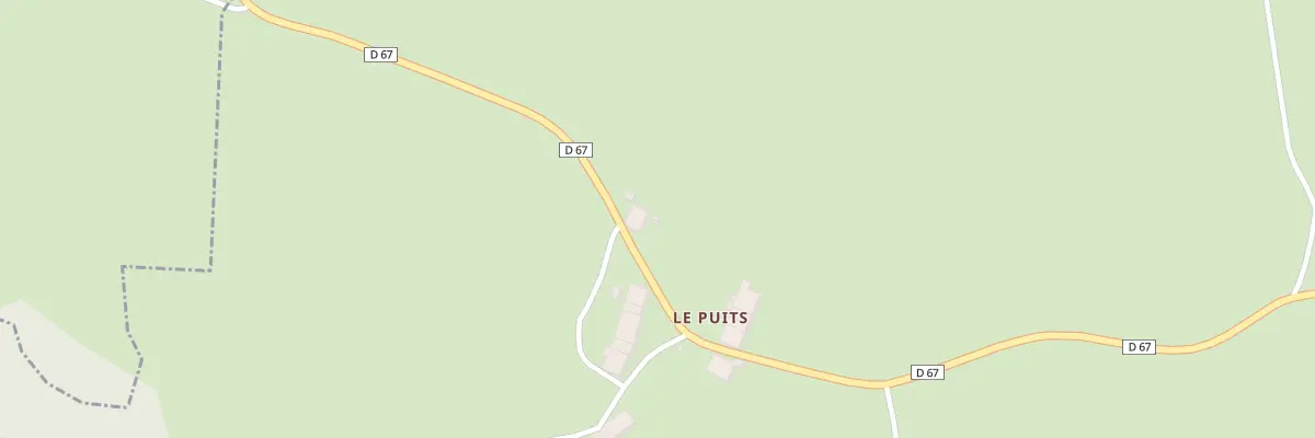 Plan du 6 Le Puits à Saugeot