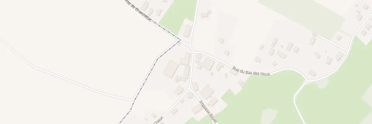 Plan du 2 Rue Foret de Chaux à Roset-Fluans