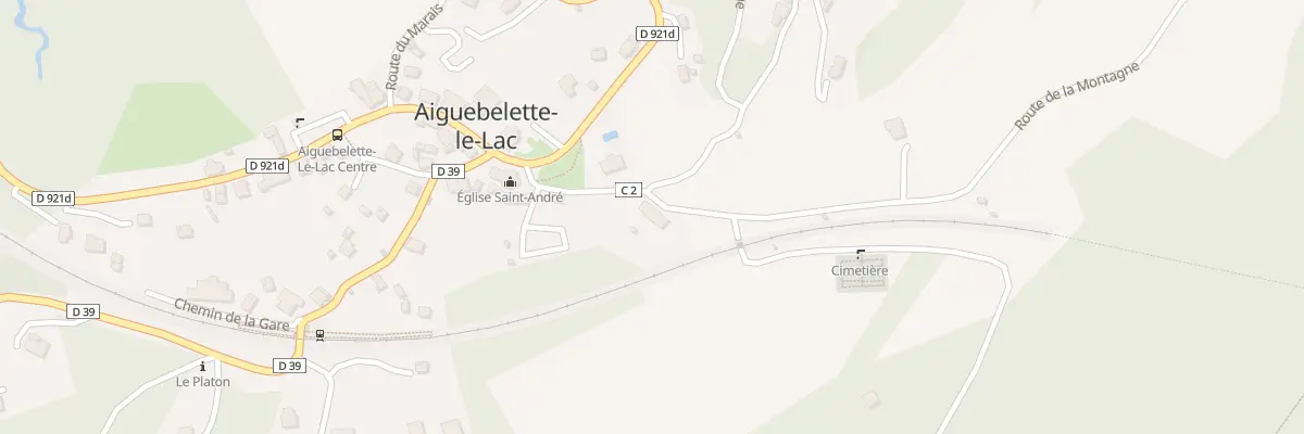 Plan du 124 Rte de la Montagne à Aiguebelette-le-Lac