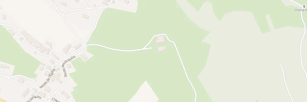 Plan du 376 Rte des Jacquins à Billième