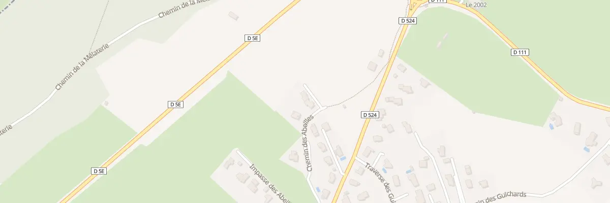 Plan du 315 Che des Abeilles à Vaulnaveys-le-Haut