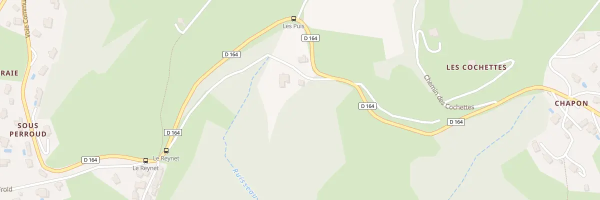 Plan du 892 Voie Voie Communale 164 à Venon