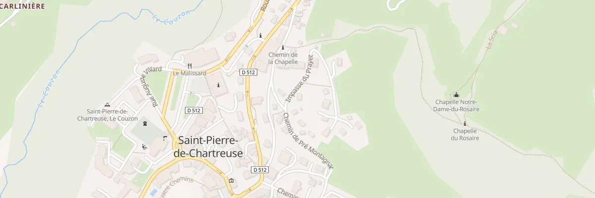 Plan du 28 Imp du Prayet à Saint-Pierre-de-Chartreuse