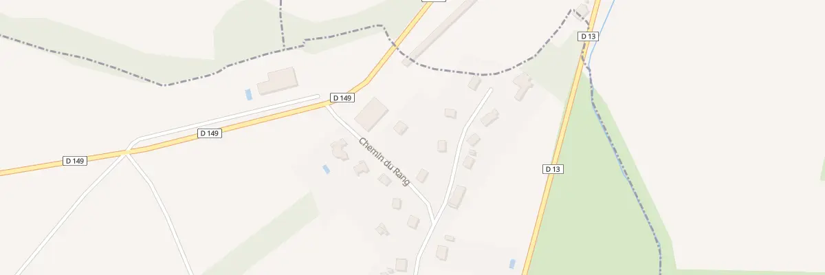 Plan du 22 Che du Rang à Franey