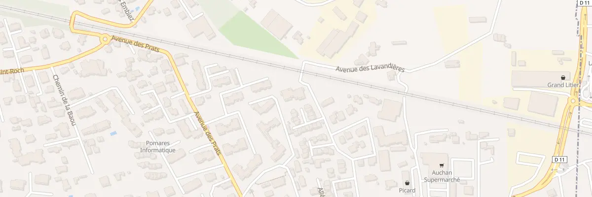Plan du 230 Av des Lavandières à Sanary-sur-Mer