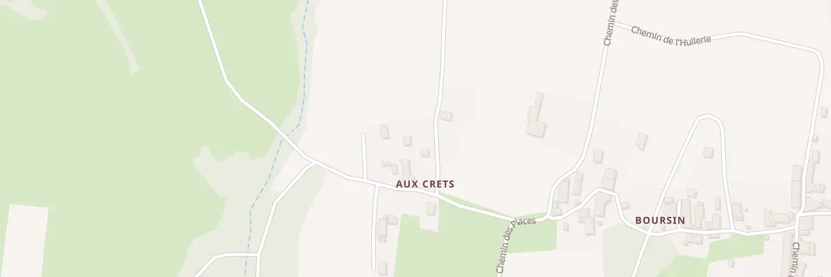 Plan du 61 Che des Crêts à Anglefort