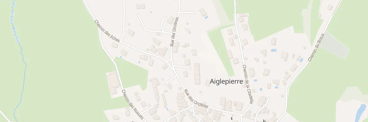 Plan du 4F Rue des Orcières à Aiglepierre