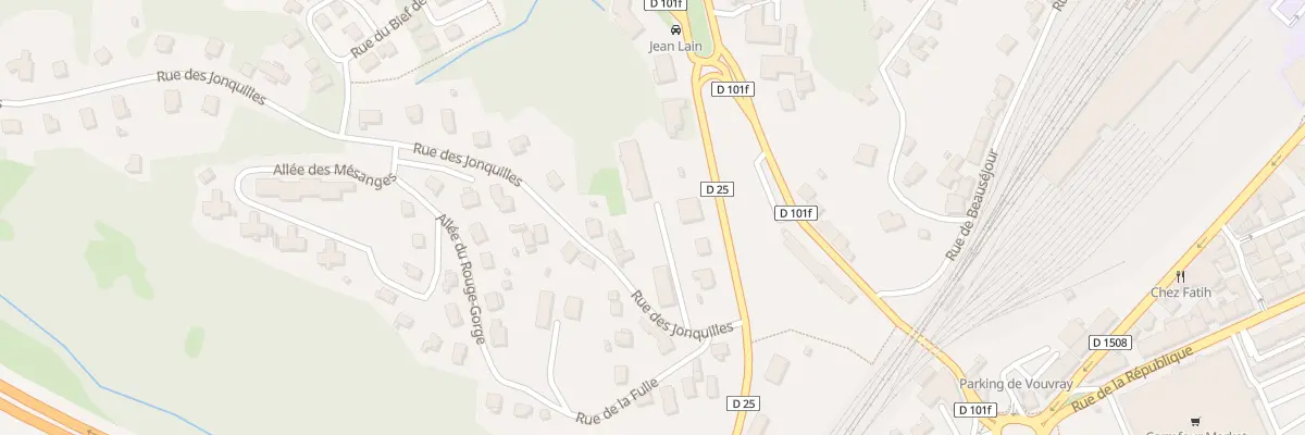 Plan du 46 Rue des Jonquilles à Valserhône