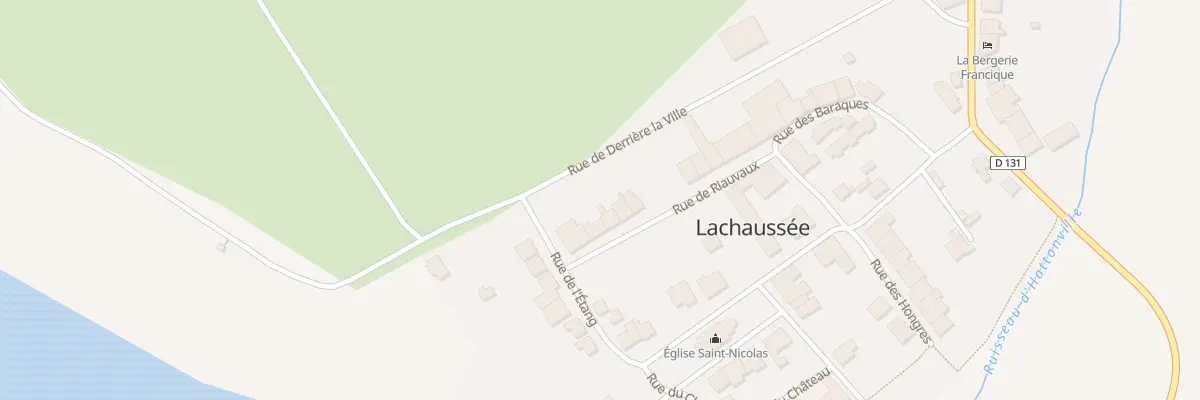 Plan du 18 Rue de Riauvaux à Lachaussée