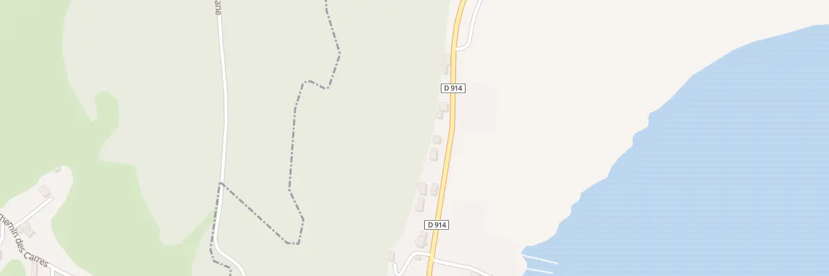 Plan du 280 Rte du Bord du Lac à Conjux