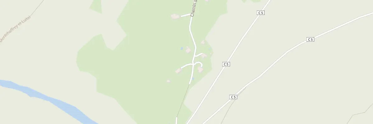 Plan du 238 Che des Alloux à Vaulnaveys-le-Bas
