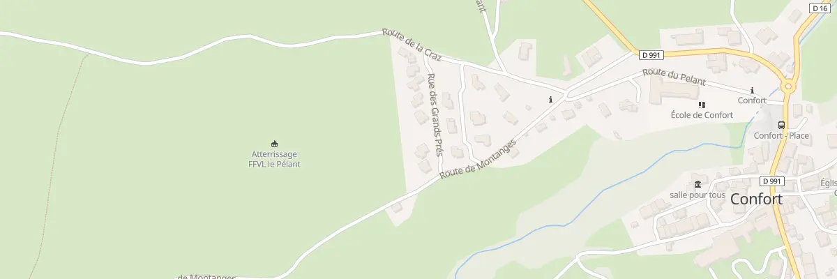 Plan du 49 Grands Prés à Confort